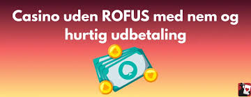 Mobile Pay Casino Uden ROFUS – En Problemfri Spilleoplevelse